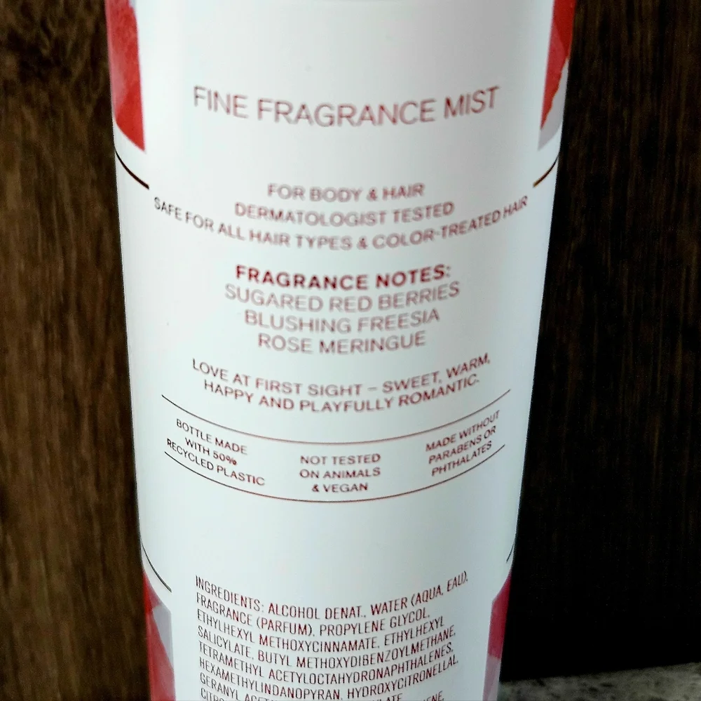 Bath & Body Works GINGHAM LOVE Fine Fragrance Body Mist NEW MSRP $17.95